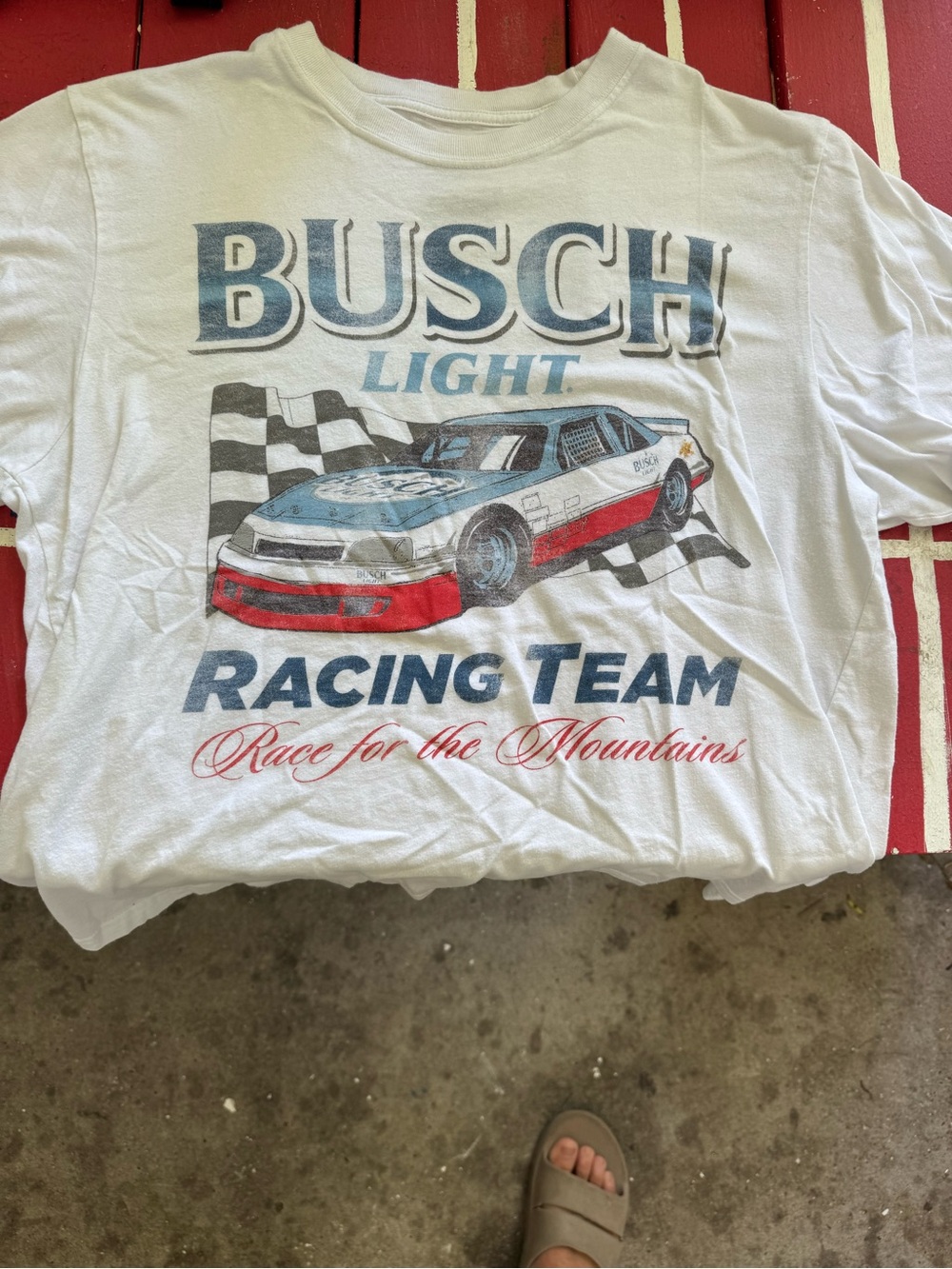 Racing Team Short Sleeve T-Shirt - White